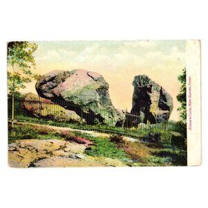Vintage Judges Cave New Haven Connecticut Collectible Postcard Roadside Travel